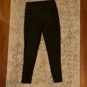 Victoria Secret Green Leggings WITH POCKETS